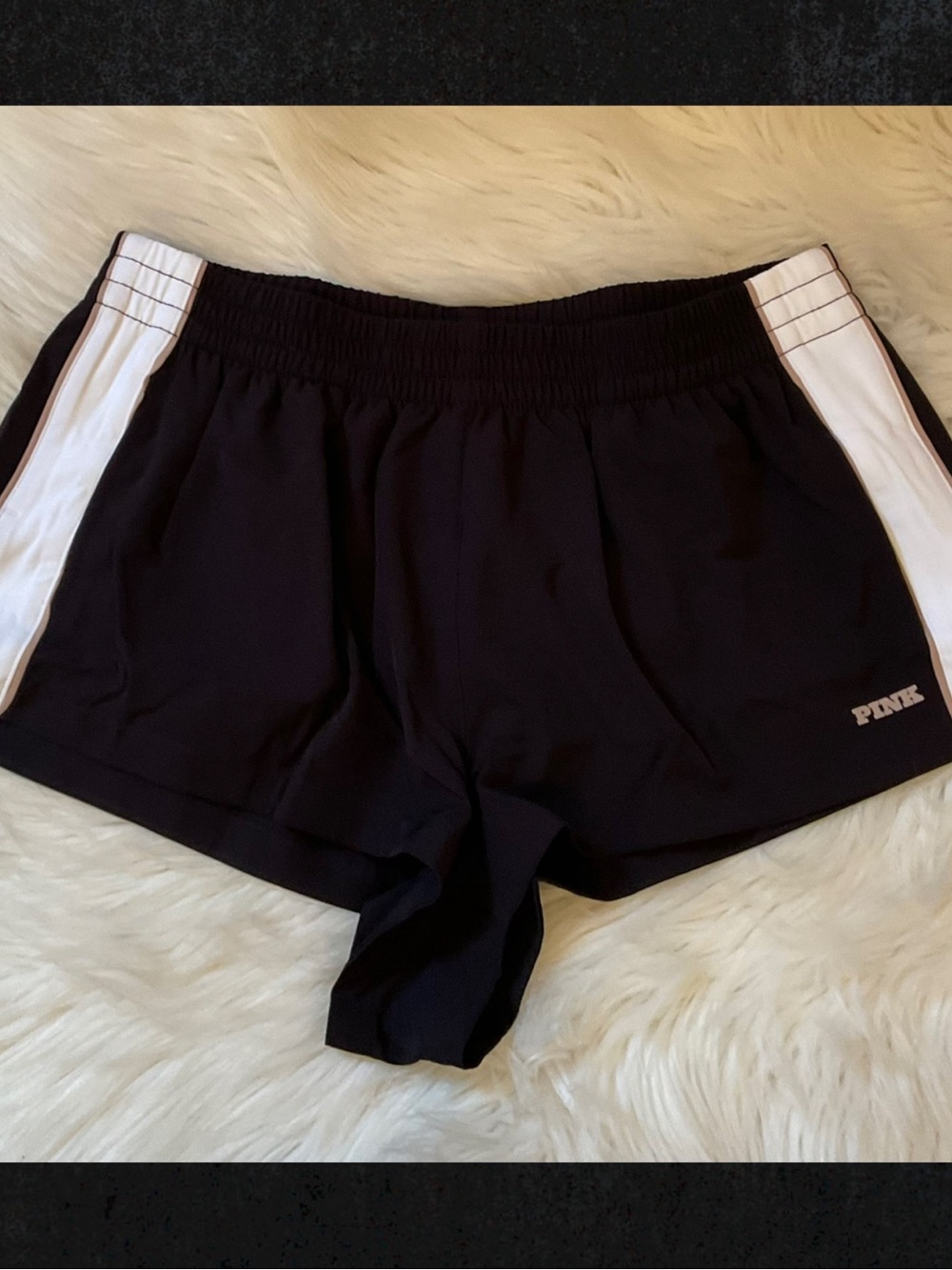 PINK Victoria’s Secret Tech Woven Retro Shorts - NWT - Medium